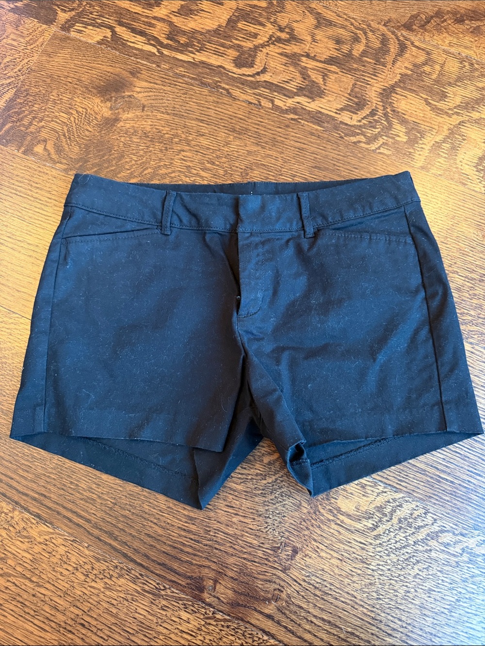 Old Navy Black High-Waist Tailored Shorts